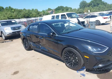 2021 Hyundai Sonata Sel Plus z USA, uszkodzony, nr VIN 5NPEJ4J20MH086235